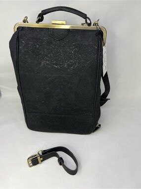 Laflore Paris Bobobark Vegan Black  Backpack Laptop Crossbody